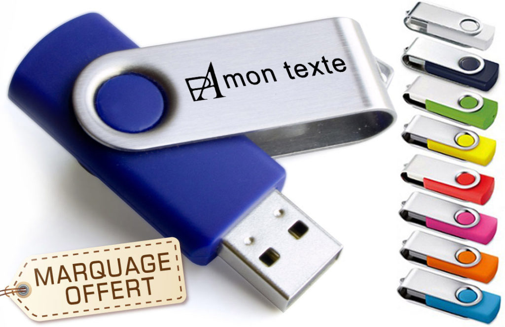 clé USB personnalisable